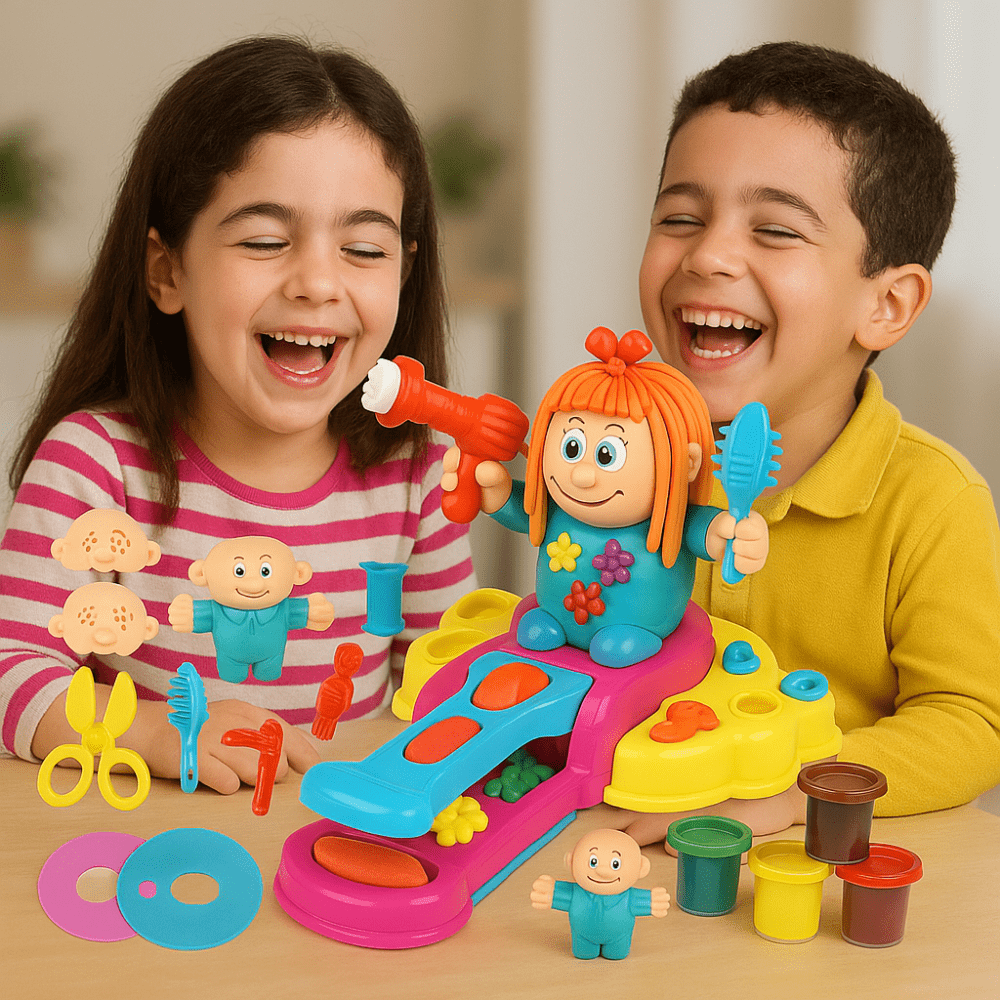 סטיילס - ערכת עיצוב שיער מפלסטלינה לילדים