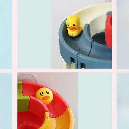 מגלשת ברווזונים מדליקה לאמבטיה
