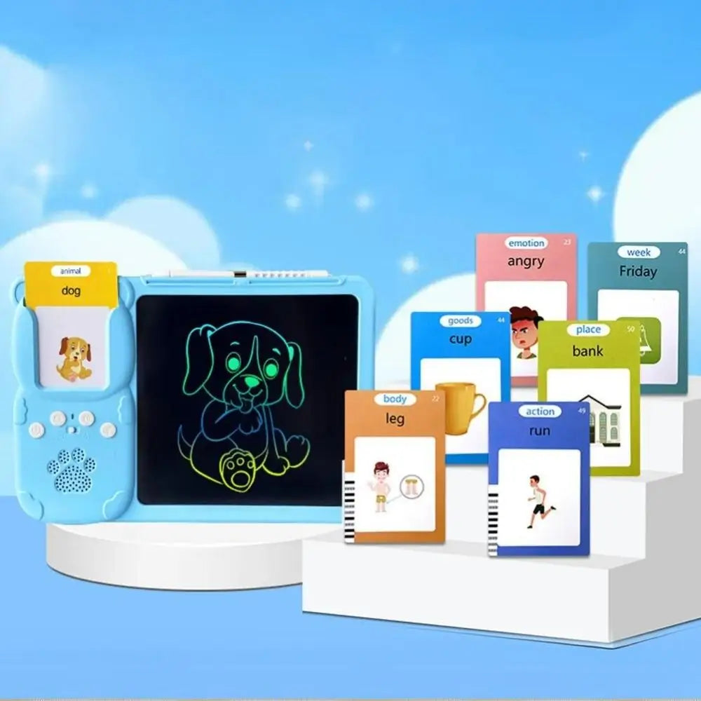 משחק ללימוד אנגלית עם לוח LCD מחיק