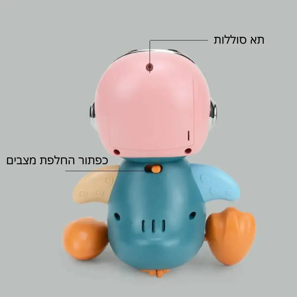 פינגווין מוזיקלי מרקד - צעצוע התפתחותי לתינוקות