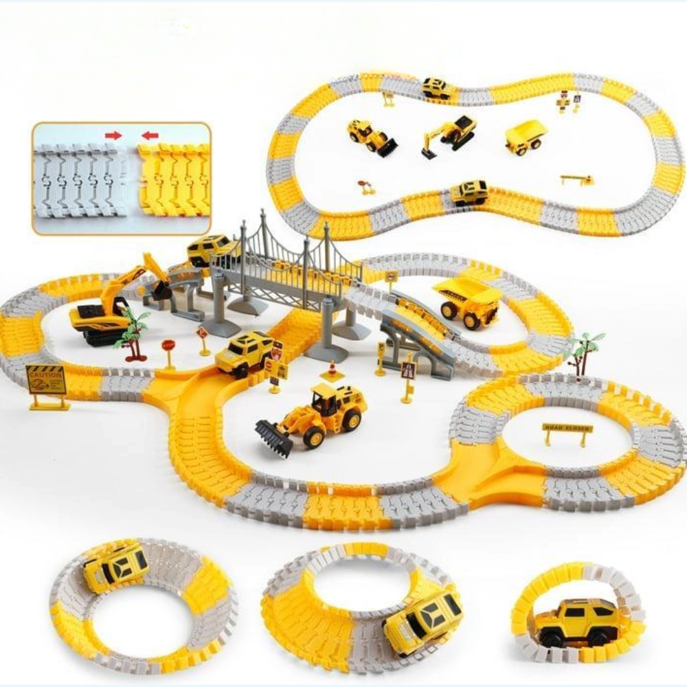 מסלול רכבים חשמלי לילדים