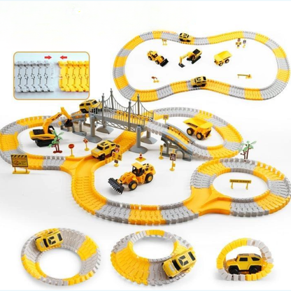 מסלול רכבים חשמלי לילדים