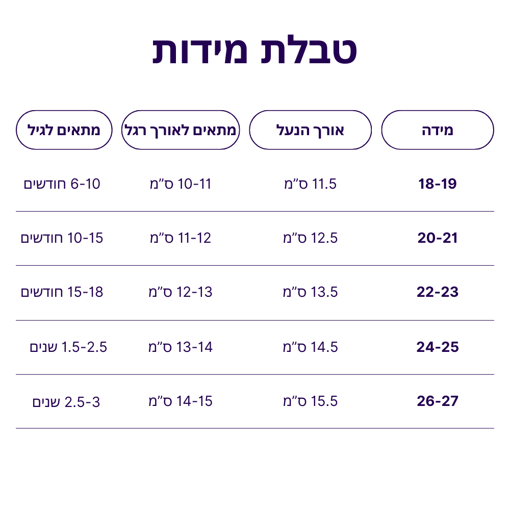 נעלי גרב רכות ונוחות לפעוטות