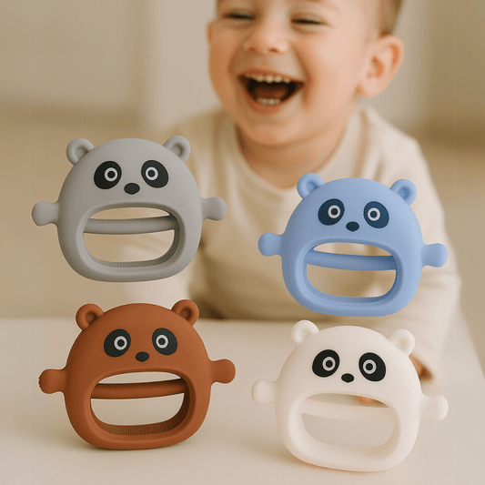 נשכן דובי לתינוק לבקיעת שיניים